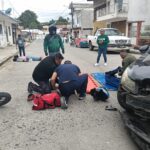 Accidente vial en la colonia Álvarez deja dos lesionados