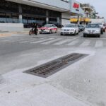 Alcalde de Tuxpan supervisa obra de alcantarillado de alta durabilidad en el centro de la ciudad