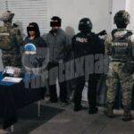 Caen dos con presunta droga en pleno centro de Tuxpan durante operativo de seguridad