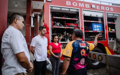 Capacitación fortalece la labor del Heroico Cuerpo de Bomberos