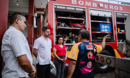 Capacitación fortalece la labor del Heroico Cuerpo de Bomberos