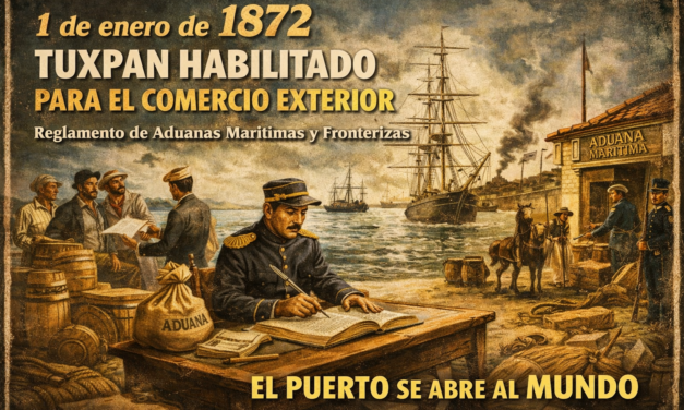 1 de enero de 1872: el puerto de Tuxpan abierto al mundo