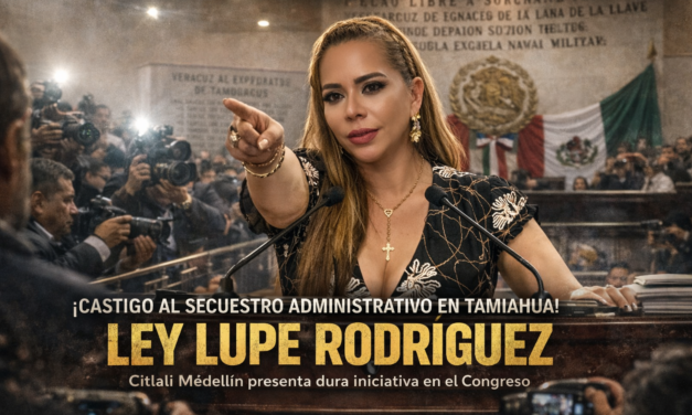 Citlali Medellín presenta la Ley «Lupe Rodríguez” tras el desastre administrativo heredado en Tamiahua