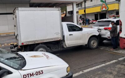 Choque por alcance en el bulevar Independencia, sin personas lesionadas