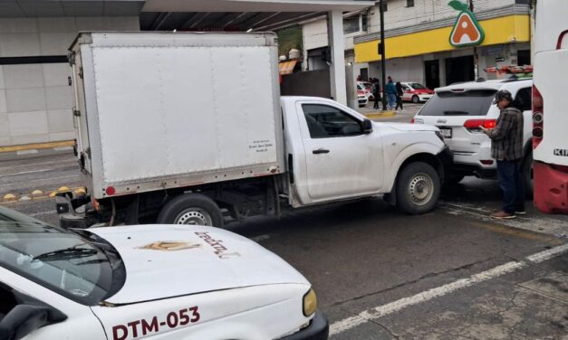 Choque por alcance en el bulevar Independencia, sin personas lesionadas