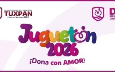 DIF Tuxpan invita al “Juguetón 2026, ¡Dona con Amor!”