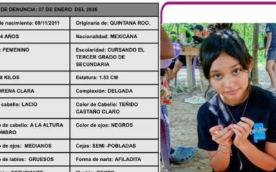 Fiscalía continúa buscando a Camila Daelyn, desaparecida en Tuxpan