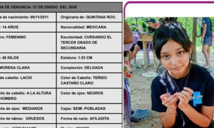 Fiscalía continúa buscando a Camila Daelyn, desaparecida en Tuxpan
