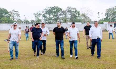 Gobierno y ciudadanía unen esfuerzos para recuperar la Unidad Deportiva “Enrique Valdez Constantino”