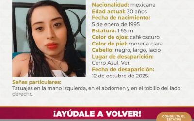 Identifican restos de mujer hallados en fosa clandestina en Tuxpan