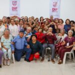 Presidenta del DIF Tuxpan se reúne con clubes del adulto mayor