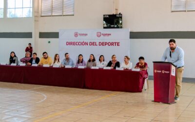 Tuxpan abanderó a sus atletas rumbo a las eliminatorias de la Olimpiada CONADE 2026
