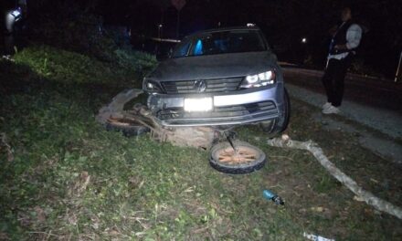 ¡Osvaldo se salvó de milagro en la Tuxpan-Cazones!