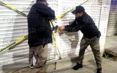 EN CATEO, FGR ASEGURA 38 MÁQUINAS TRAGAMONEDAS, EN TUXPAN, VERACRUZ