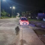 Localizan taxi abandonado en el libramiento Adolfo López Mateos