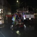 Mientras dormías: Motociclista resulta lesionado tras choque en avenida Cuauhtémoc