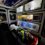 Choque en Libramiento deja a un motociclista hospitalizado: CAMD mantiene servicio de ambulancias activo las 24 horas