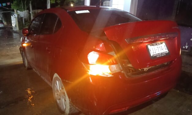 Choque en El Esfuerzo; no se reportan lesionados