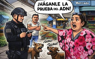 Confusión y tensión tras ataque de perro en el Mercado Héroes del 47