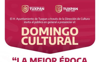 Tuxpan te invita a vivir el Domingo Cultural
