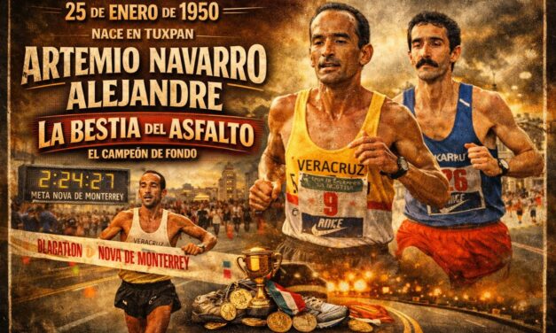 25 de enero de 1950: nace en Tuxpan Artemio Navarro Alejandre, “La Bestia del Asfalto”