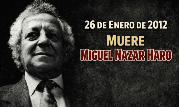 26 de enero de 2012 — Muere Miguel Nazar Haro
