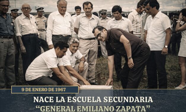 9 de enero de 1967: nace la Escuela Secundaria “General Emiliano Zapata”