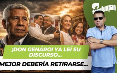 Don Genaro, ya leí su discurso. Mejor debería retirarse…
