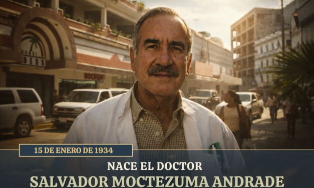 15 de enero de 1934 — Nace Salvador Moctezuma Andrade