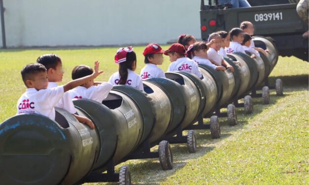 CAIC DIF acude al 39/o. Batallón de Infantería a través de su programa “Visita Guiada”