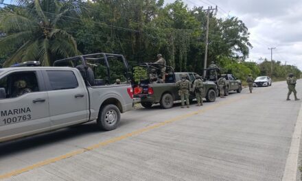 Falsa alarma activa despliegue policiaco en la vía Tuxpan–Cazones