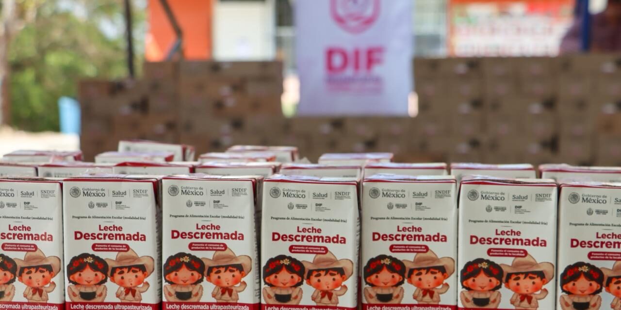 Inicia DIF Tuxpan programa de Desayunos Fríos en escuelas del municipio