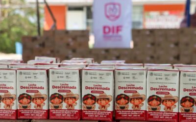 Inicia DIF Tuxpan programa de Desayunos Fríos en escuelas del municipio