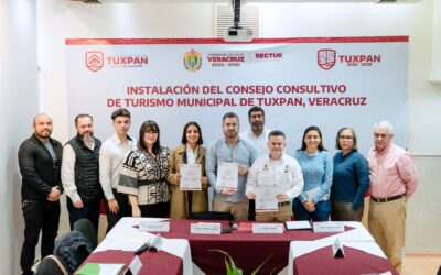 Instalan Consejo Consultivo de Turismo Municipal para impulsar el desarrollo de Tuxpan