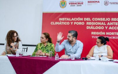 Instalan el Consejo Regional de Cambio Climático Zona Norte; Tuxpan asume compromiso como consejero
