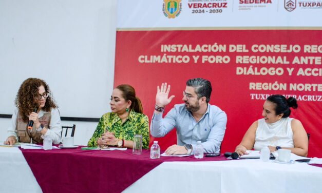Instalan el Consejo Regional de Cambio Climático Zona Norte; Tuxpan asume compromiso como consejero