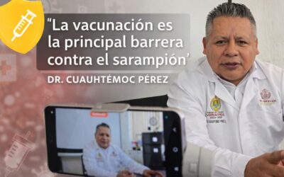 “La vacuna es la principal barrera contra el sarampión”: Jurisdicción Sanitaria No. 2 llama a no bajar la guardia en Tuxpan