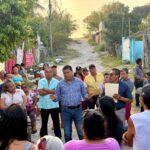 Regidor Cuarto René Cruz Cortés sostuvo reunión en la colonia México Lindo