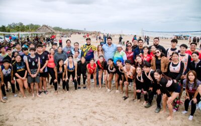 Tuxpan, sede de la eliminatoria regional de voleibol de playa rumbo a la Olimpiada Nacional 2026