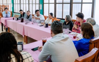 Gobierno Municipal dialoga con restauranteros del Corredor Gastronómico de La Mata