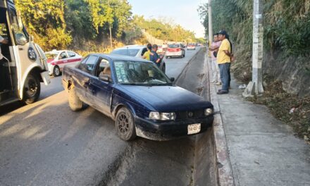 Choque en la carretera Tuxpan–Tampico deja solo daños materiales