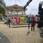 Letras monumentales llegan al Parque Reforma por “Las Bohemias”