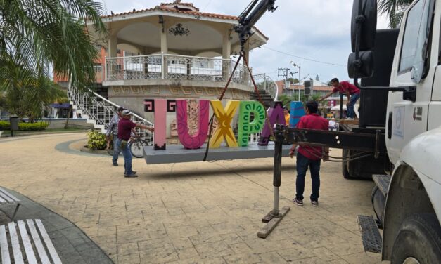 Letras monumentales llegan al Parque Reforma por “Las Bohemias”