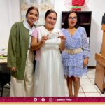 Bety Piña cumple sueño de boda con entrega de vestido y apoyo solidario