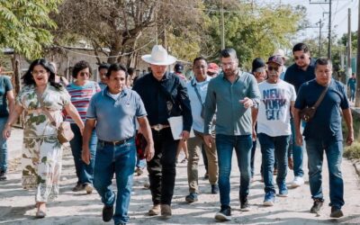 Daniel Cortina recorre Emiliano Zapata y atiende de frente las peticiones ciudadanas