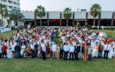 Tuxpan celebra la unión y la certeza: 157 parejas dan un paso firme en “Matrimonios 2026”