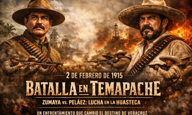 2 de febrero de 1915 — Juan Zumaya derrota a Manuel Peláez en Temapache (región de Tuxpan)