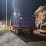 Camión de volteo provoca choque múltiple en la avenida Adolfo López Mateos; no hubo lesionados