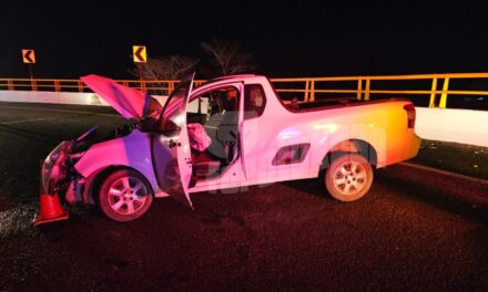 Accidente en la Tuxpan–Poza Rica deja dos lesionados