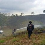 Sofocan incendio forestal en la colonia Libertad; moviliza a cuerpos de emergencia